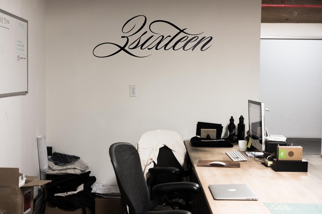 3sixteen L.A. office