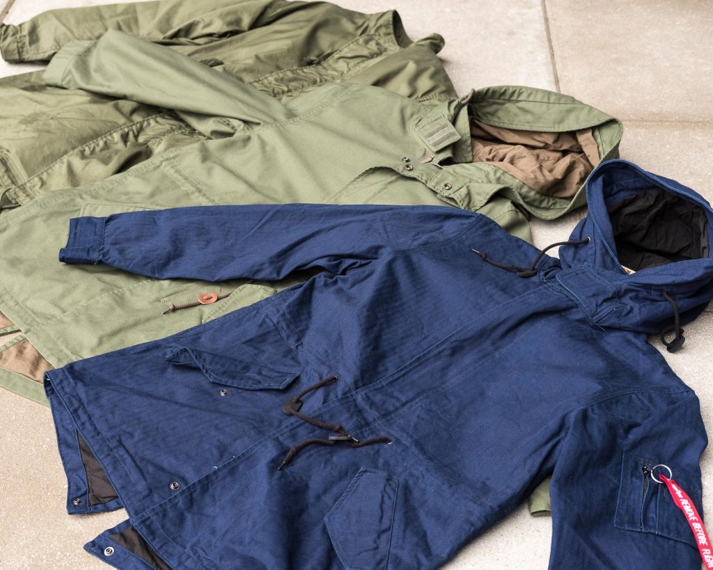 Alpha Industries x 3sixteen Collaboration Jacket M-59 Fishtail Parka