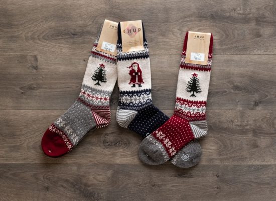 chup santa socks