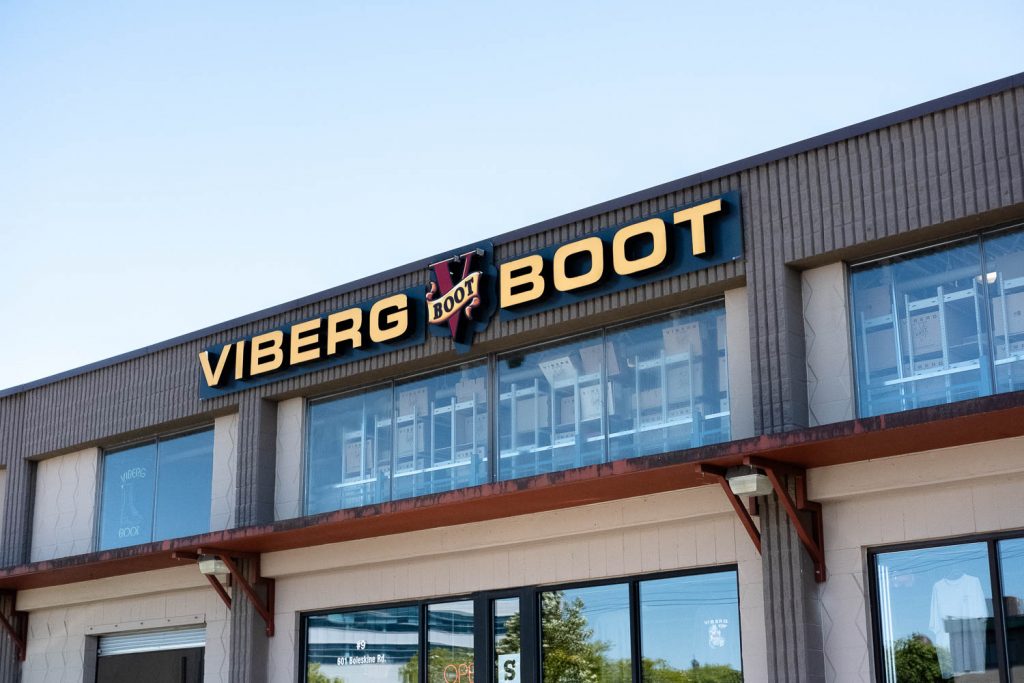 Viberg Boot Brand Spotlight Interview - Front of Factory