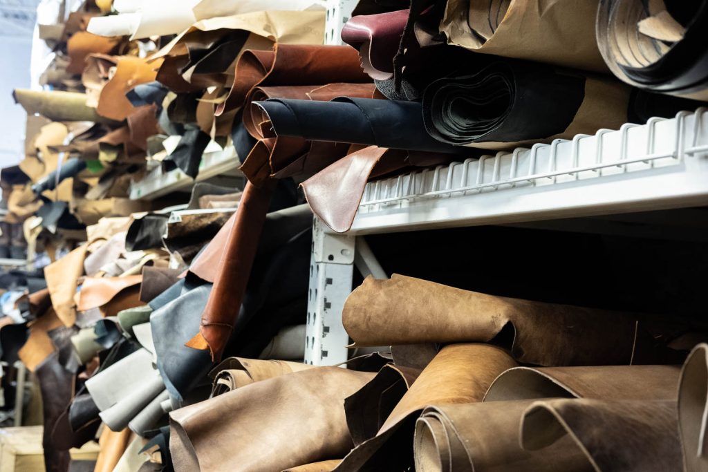 Viberg Brand Spotlight Interview - Leather Rolls On Shelf