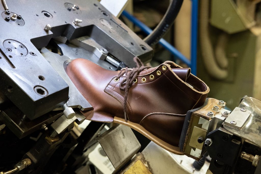 Viberg Brand Spotlight Interview - Stretching Leather Out During Lasting