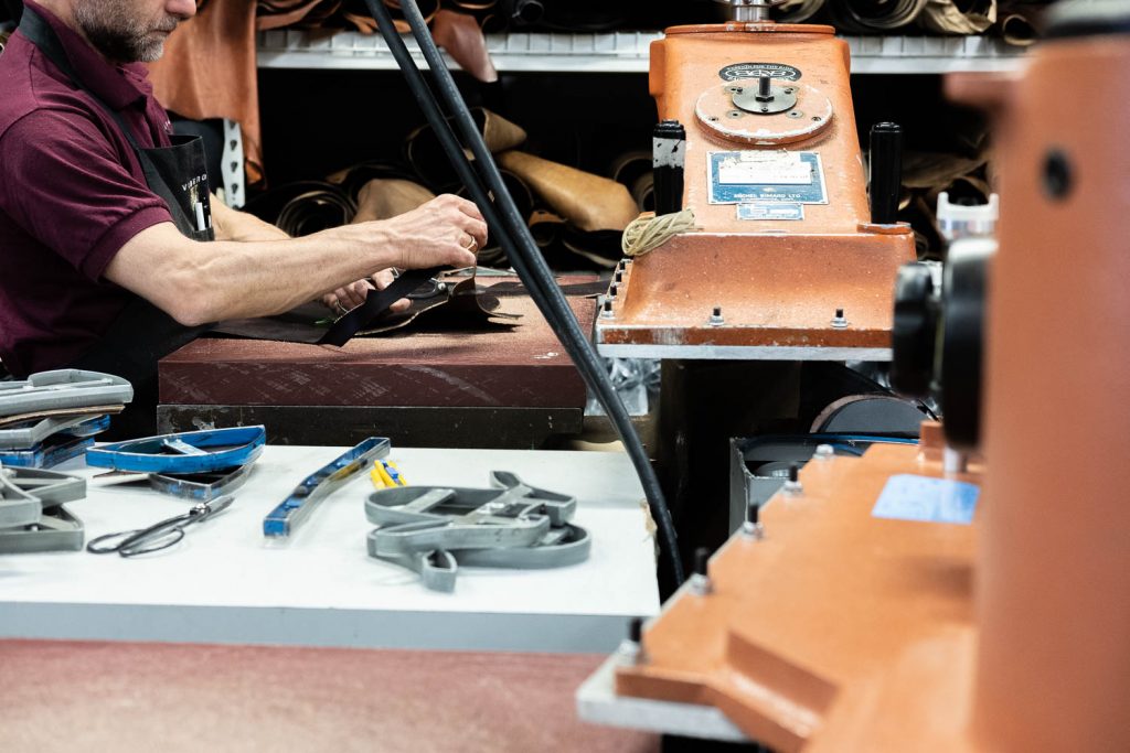 Viberg Brand Spotlight Interview - Cutting Leather