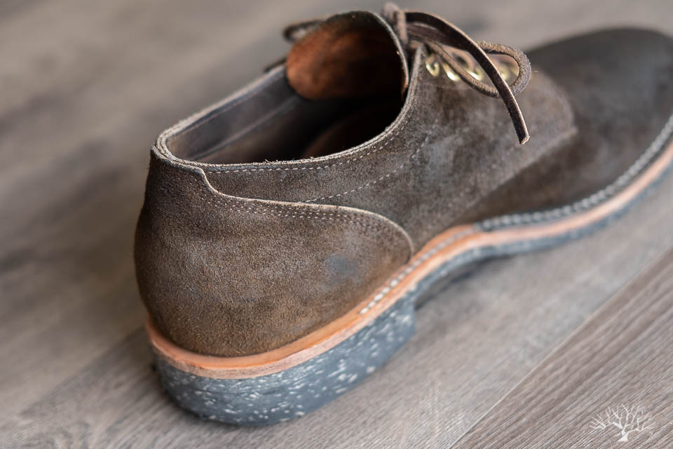 viberg mushroom chamois 145 oxford review by withered fig