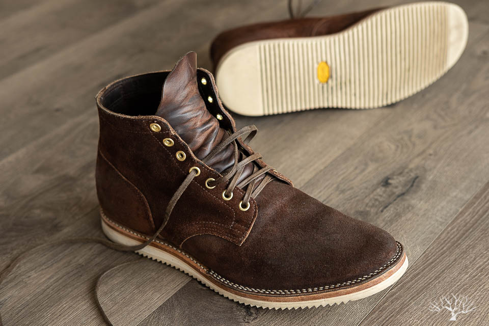 Viberg for Withered Fig Tobacco Chamois 