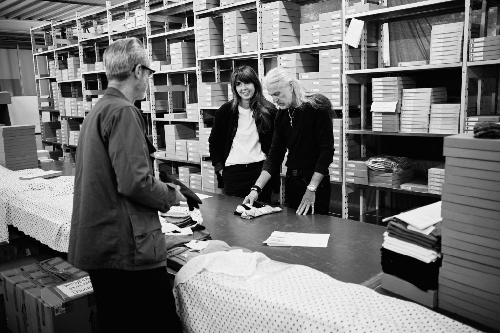 Peter and Gitta Plotnicki at Merz headquarters