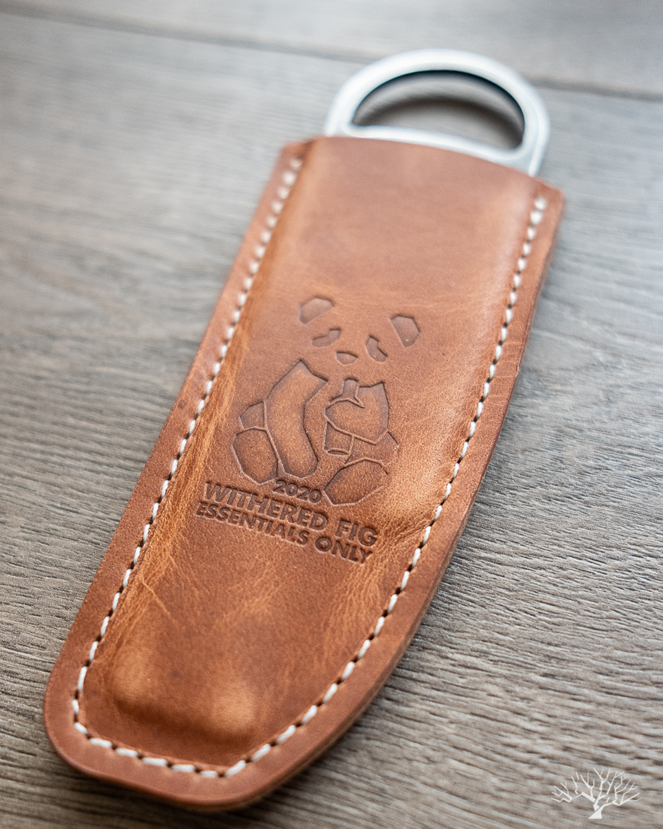 Horween Natural Dublin leather sheath