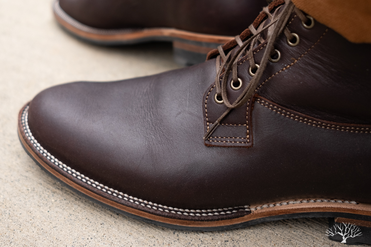 Viberg Mocha Light Oil Tan Country Boot