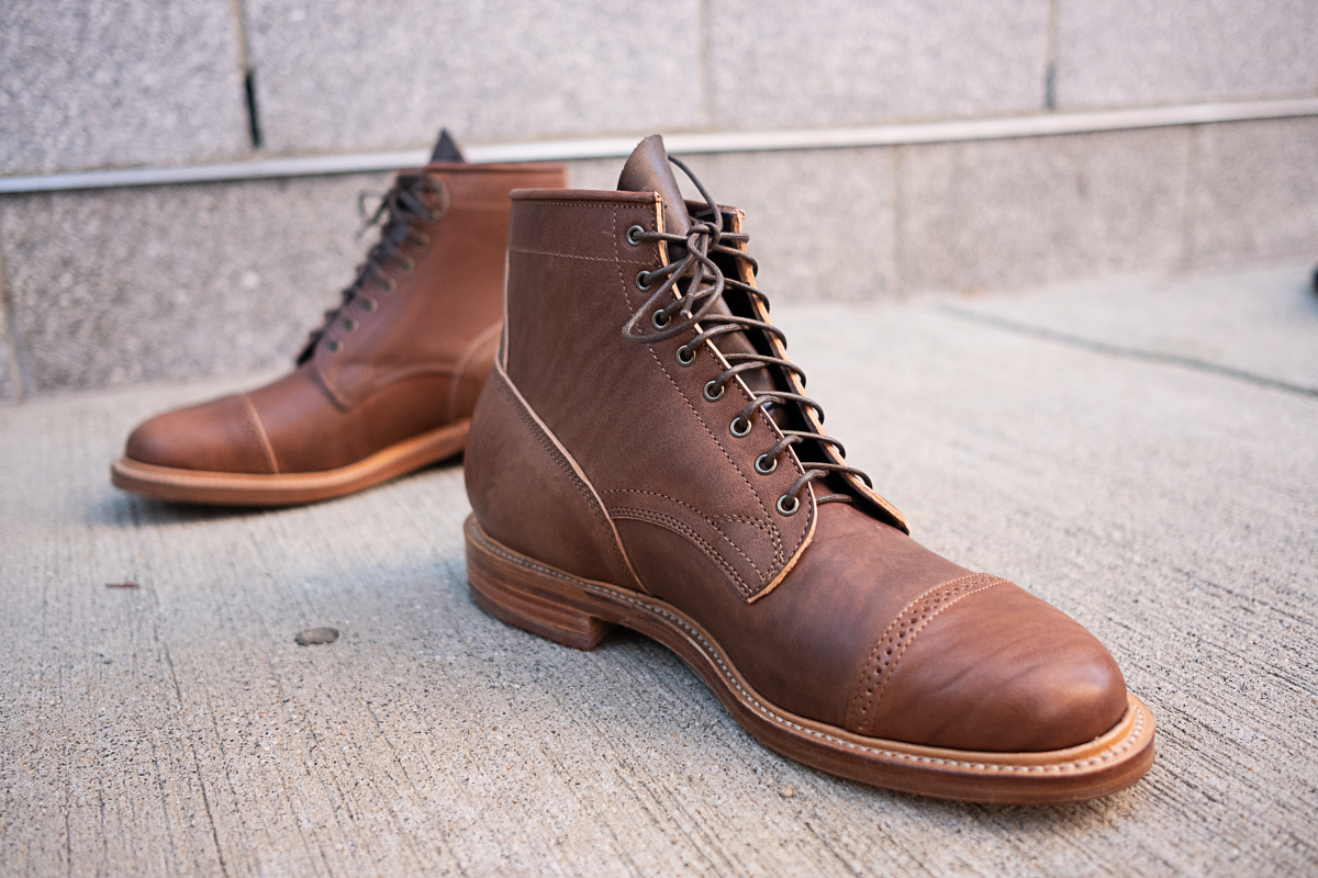 viberg maryam brown horsebutt bobcat boot 