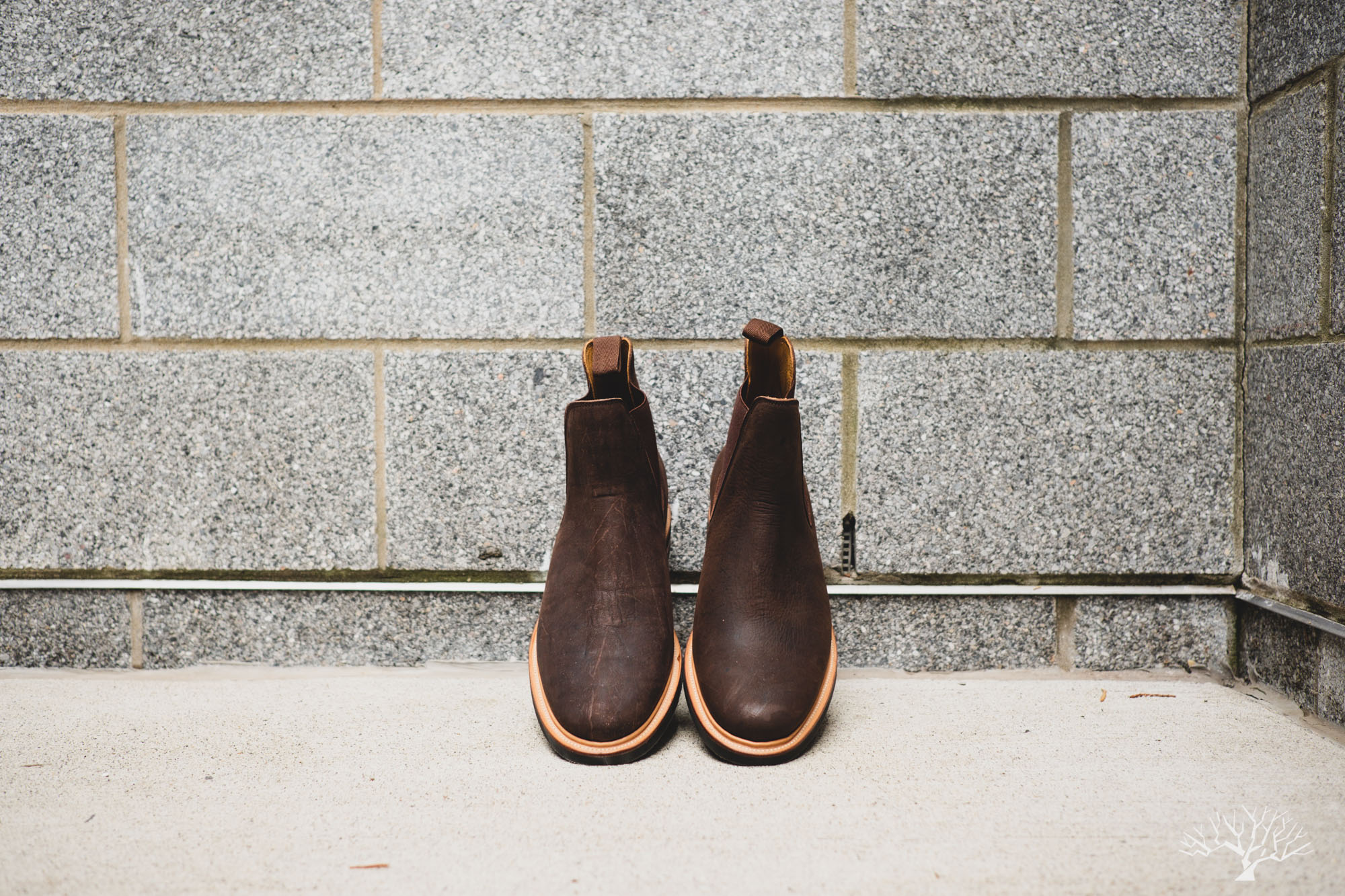 Viberg Chelsea Boot - Cigar Waxed Kudu