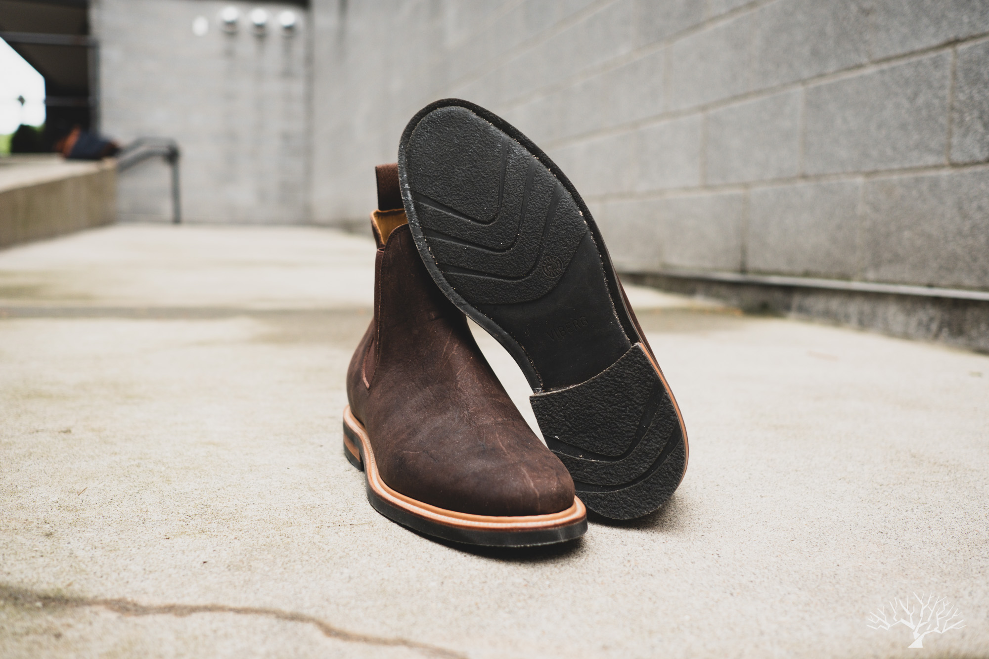 Viberg Chelsea Boot - Cigar Waxed Kudu