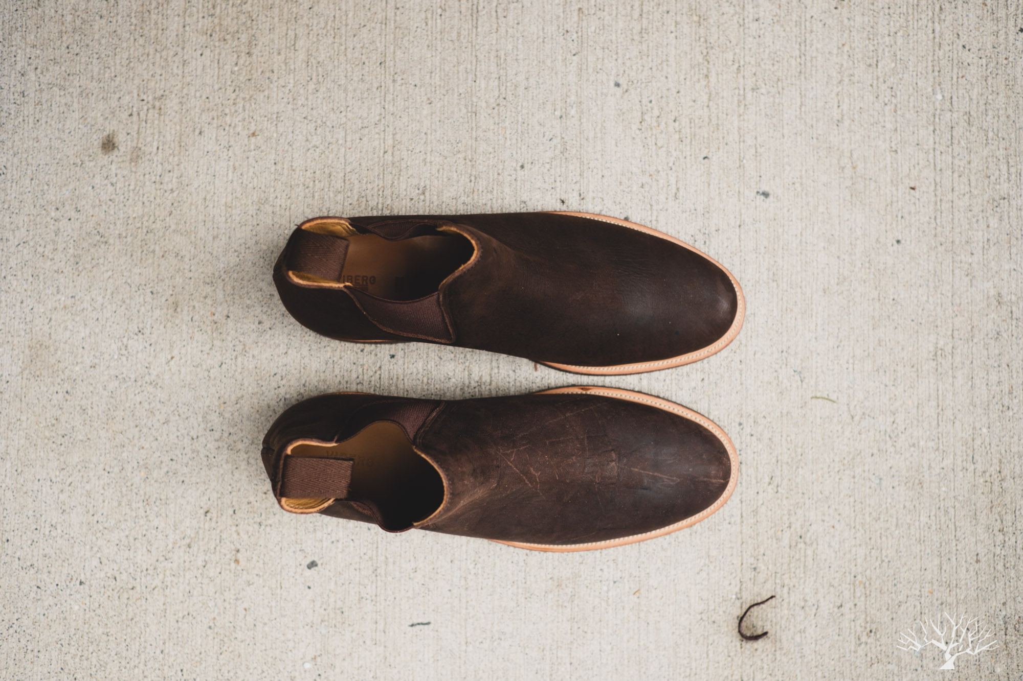 Viberg Chelsea Boot - Cigar Waxed Kudu