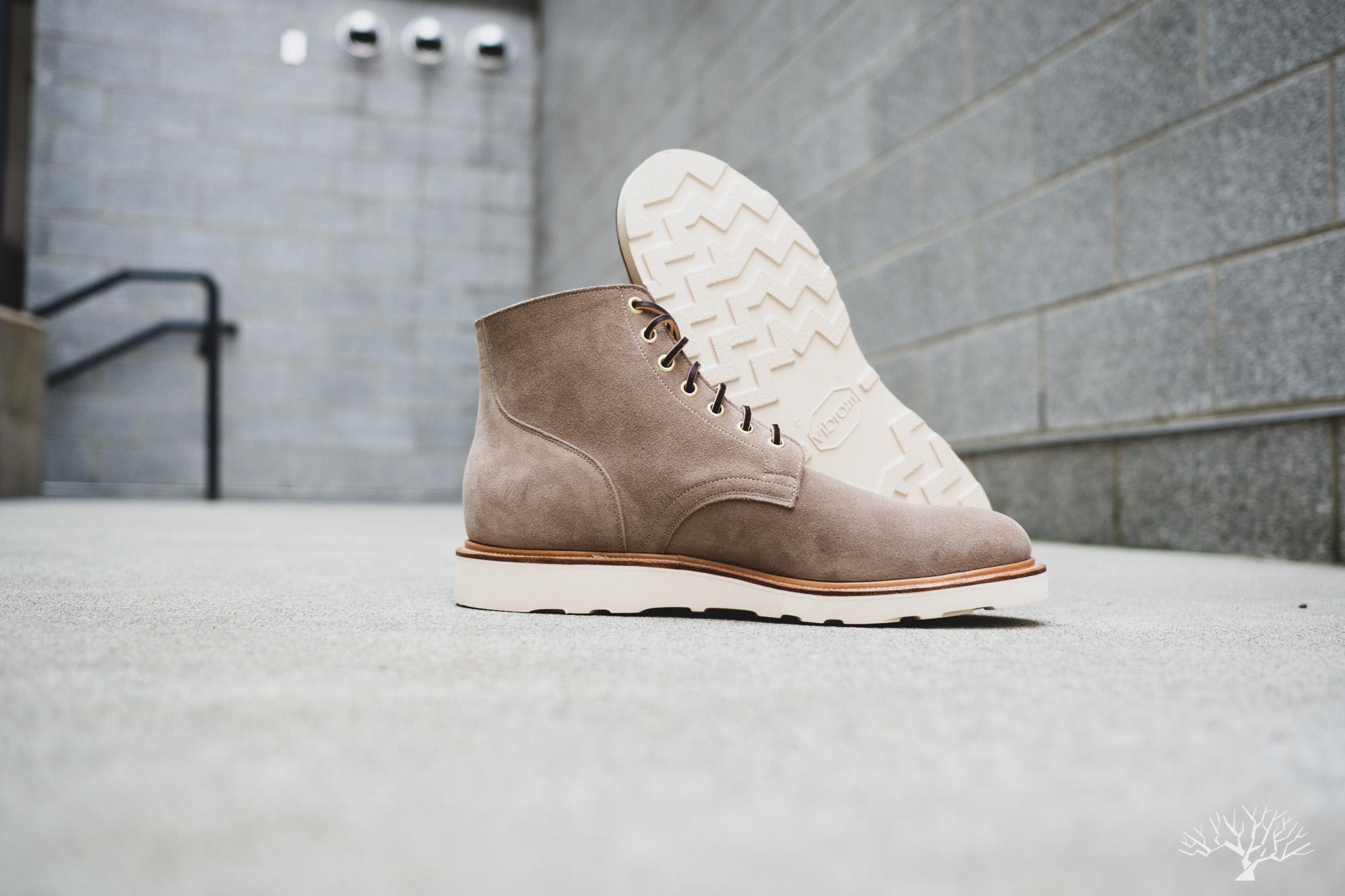 Viberg Service Boot - Mole Calf Suede - Vibram Christy sole - 1035 Last