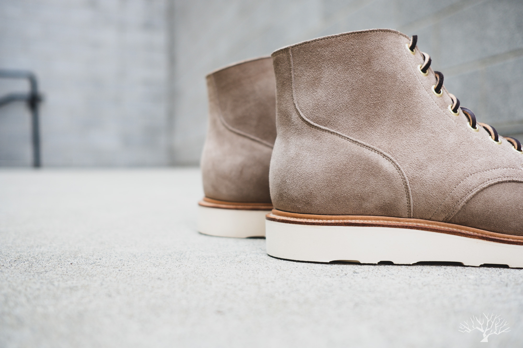 Viberg Service Boot - Mole Calf Suede - Vibram Christy sole - 1035 Last