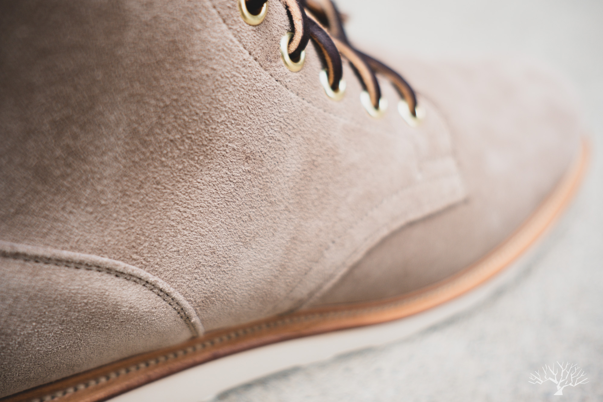 Viberg Service Boot - Mole Calf Suede - Vibram Christy sole - 1035 Last