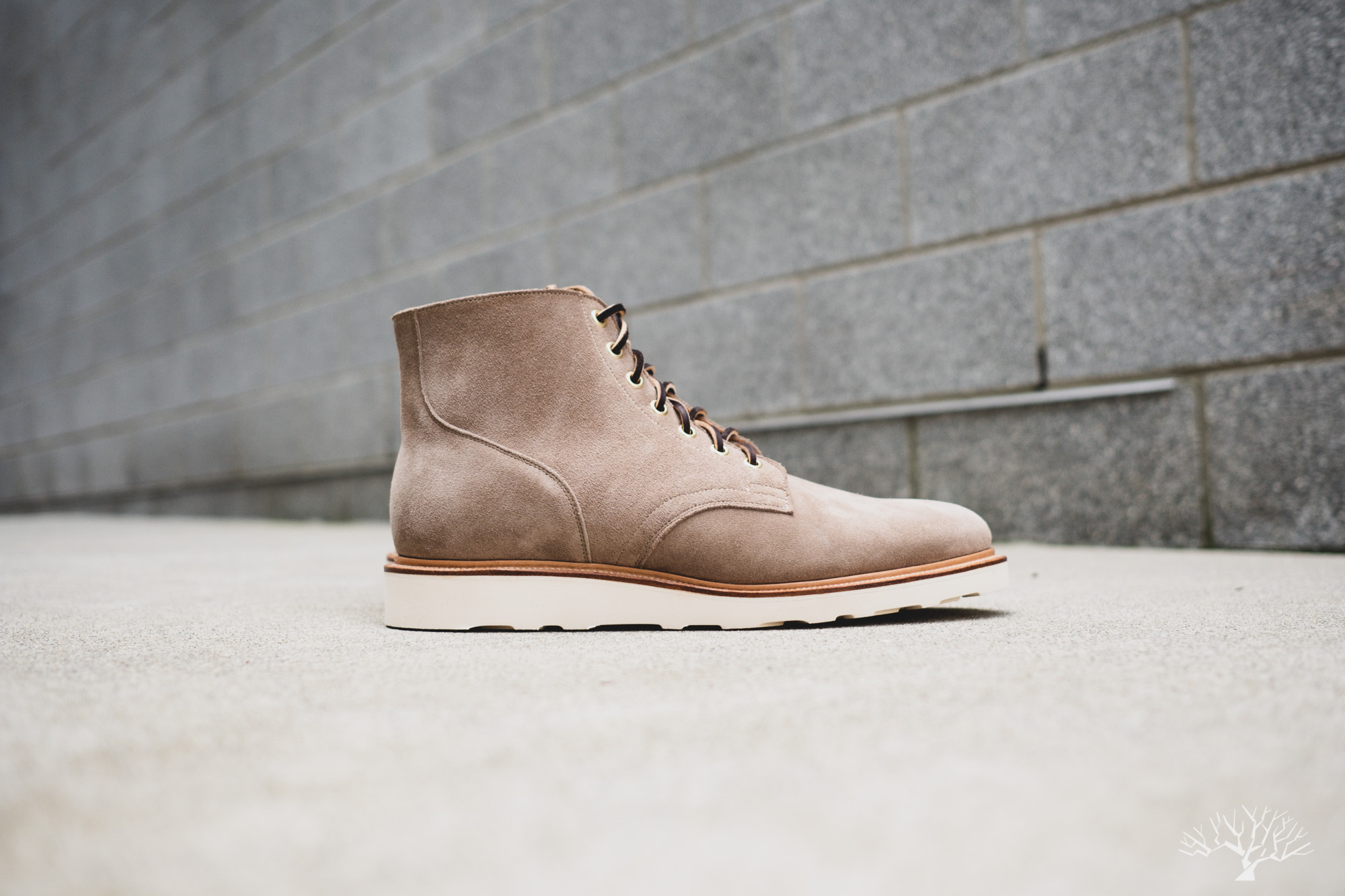 Viberg Service Boot - Mole Calf Suede - Vibram Christy sole - 1035 Last