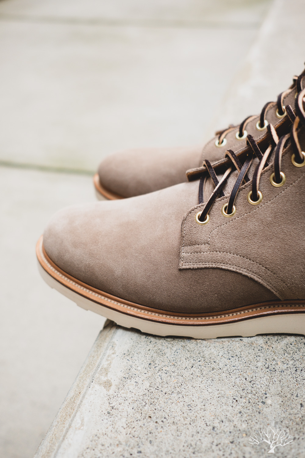 Viberg Service Boot - Mole Calf Suede - Vibram Christy sole - 1035 Last