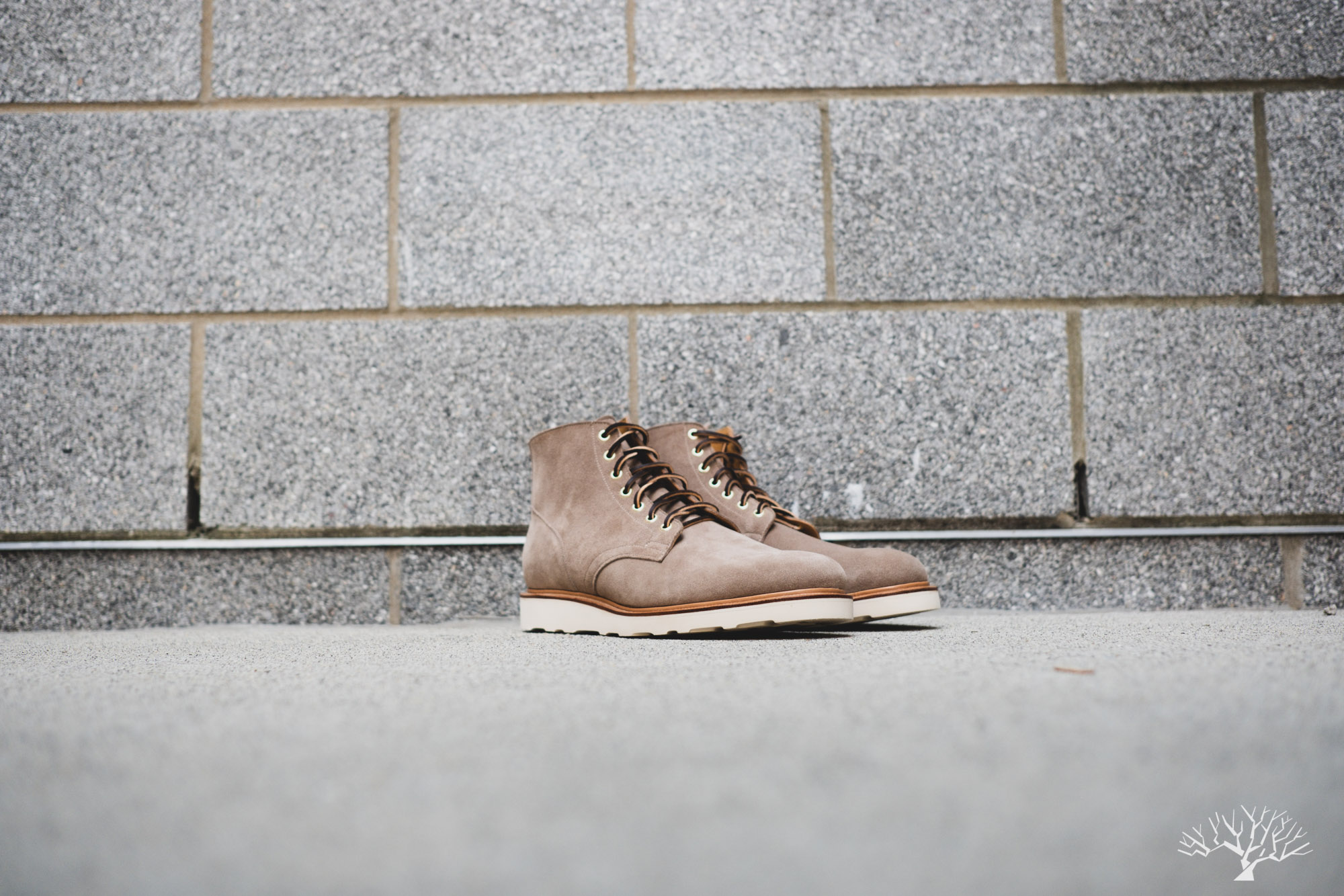 Viberg Service Boot - Mole Calf Suede - Vibram Christy sole - 1035 Last