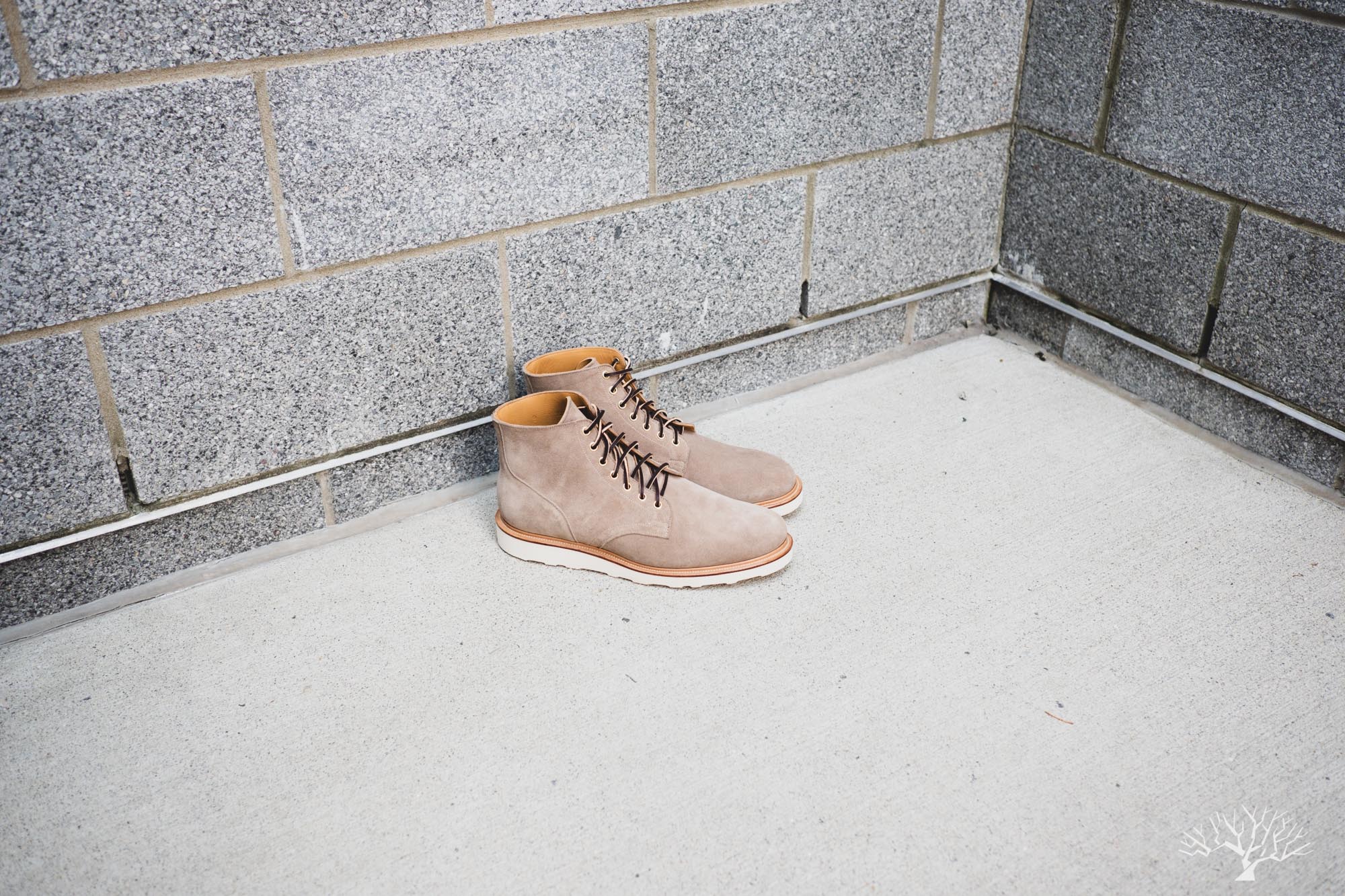 Viberg Service Boot - Mole Calf Suede - Vibram Christy sole - 1035 Last