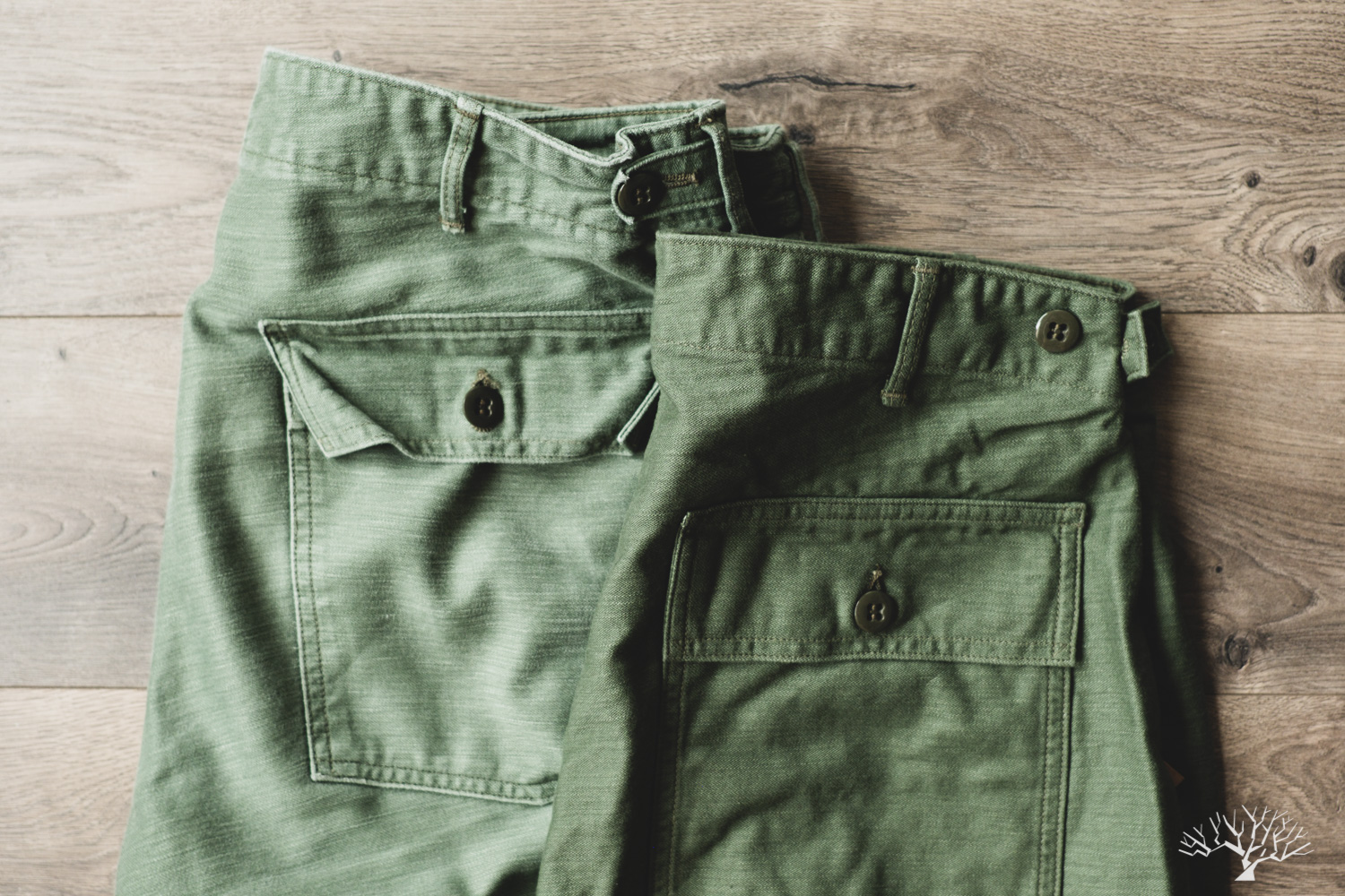 US Army Fatigue Trousers - Army Green – Brooklyn Tailors