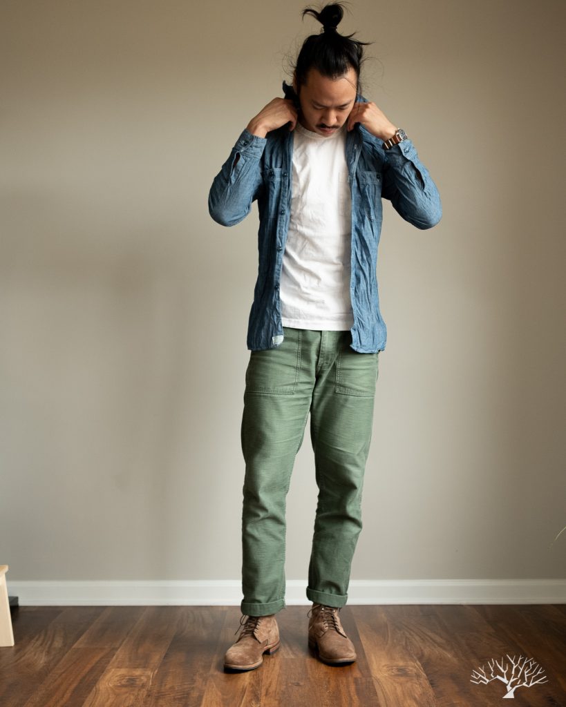 [Worn] orSlow Slim Fit Fatigue Pants - Sizing Guide and Nine Month ...