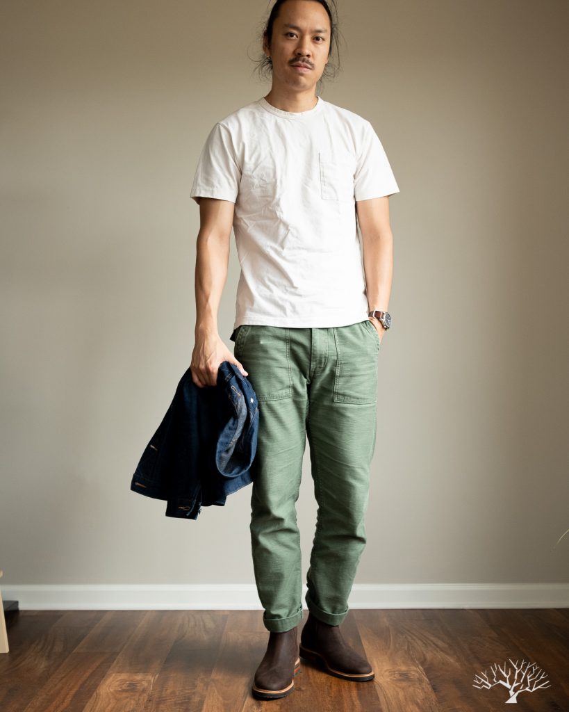 [Worn] orSlow Slim Fit Fatigue Pants - Sizing Guide and Nine Month ...