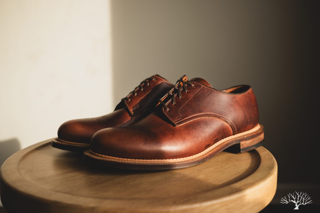 Viberg Horween Brown Nut Cypress Boondocker Boot and Rockland Blucher ...