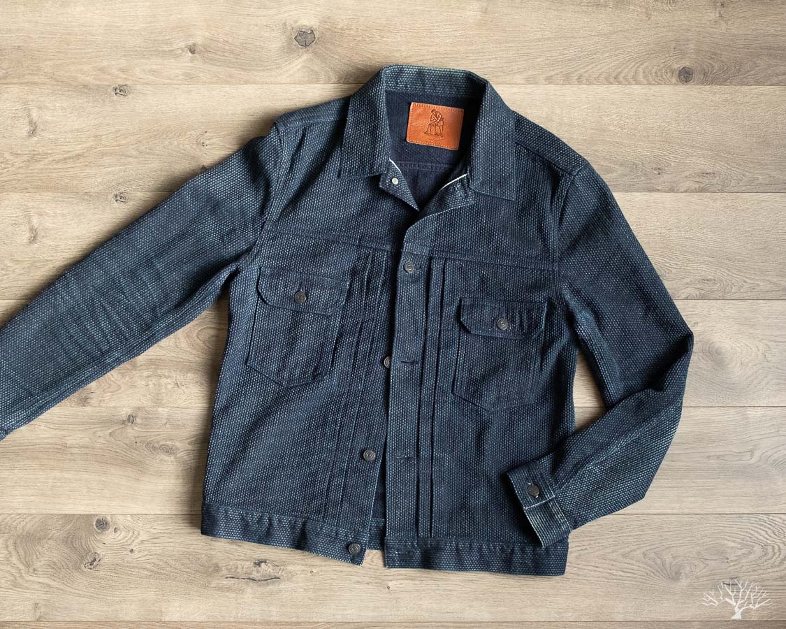 Pure Blue Japan Sashiko Jacket Review, Type II Indigo