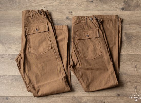 orSlow Brown Fatigue Pants