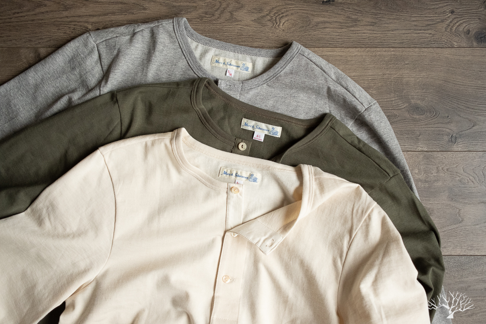 Merz b. Schwanen 206 Henley Grey Melange, Army, Nature