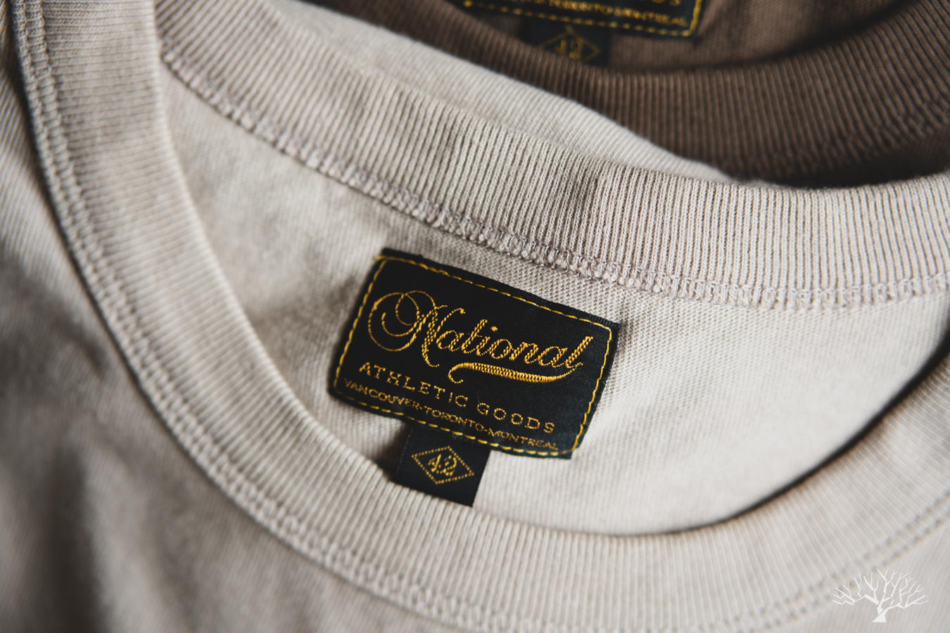 National Athletic Goods Taupe Basic T-Shirt